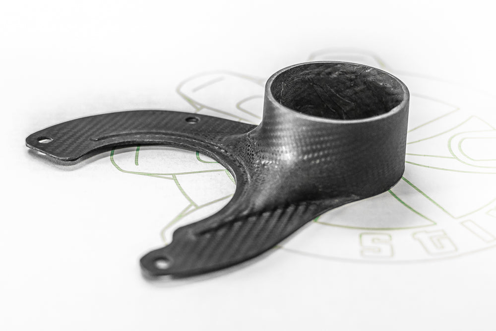 E30 Carbon Brake Duct Backing Plate Kit