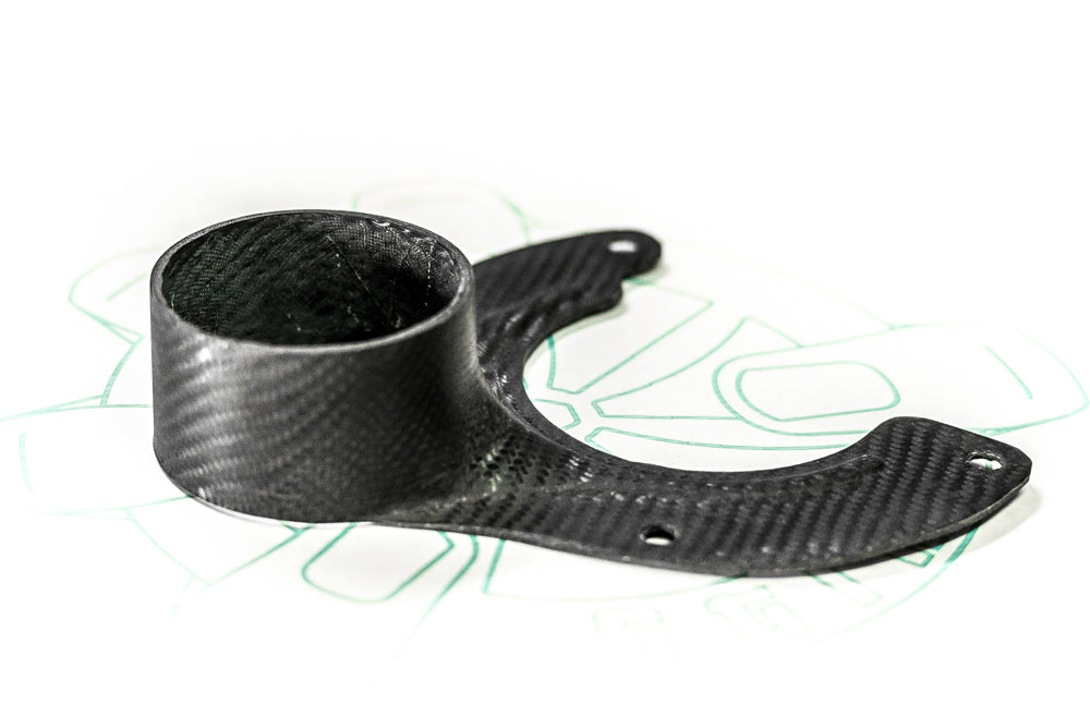 E30 Carbon Brake Duct Backing Plate Kit