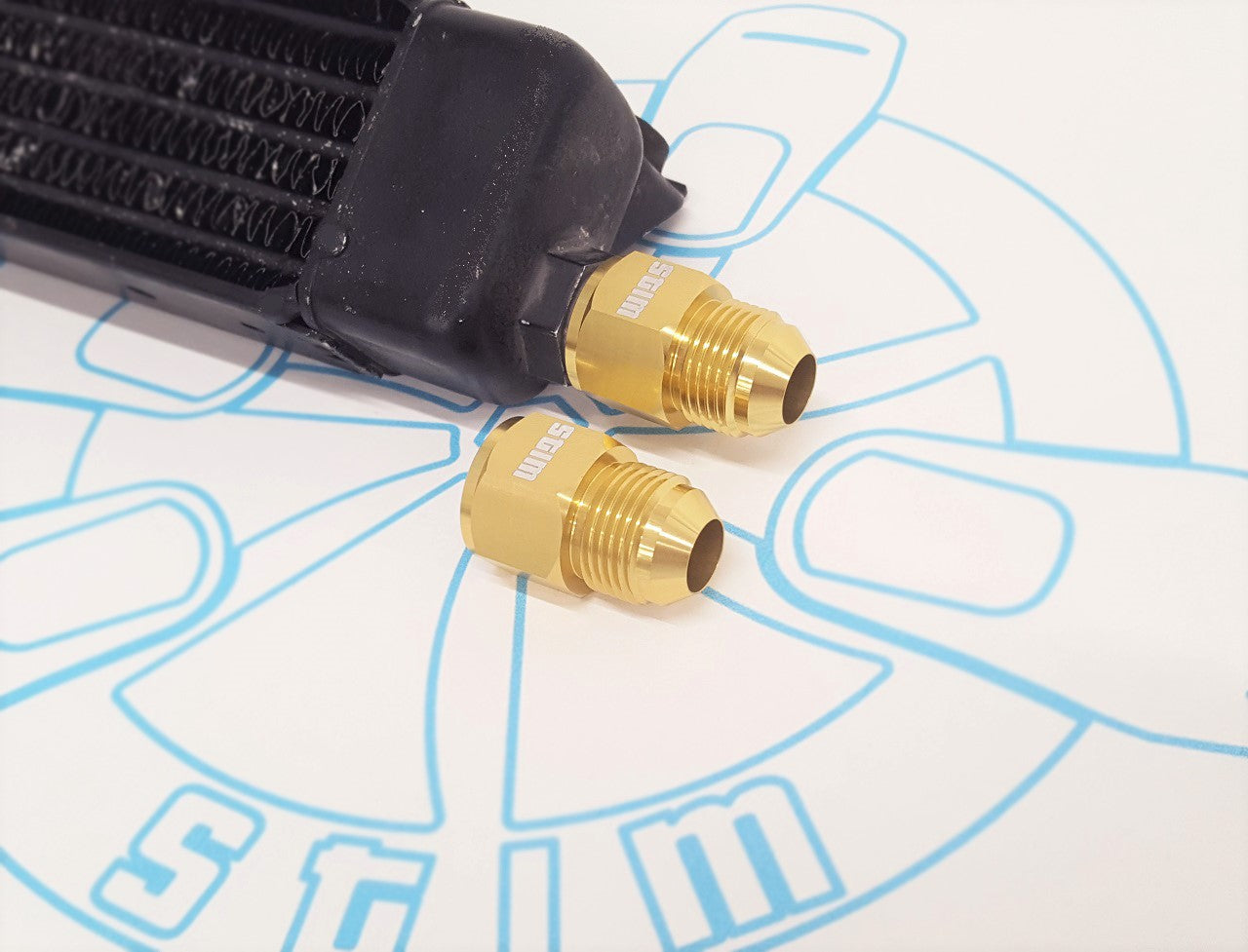 E30 Oil Cooler Adapter Set