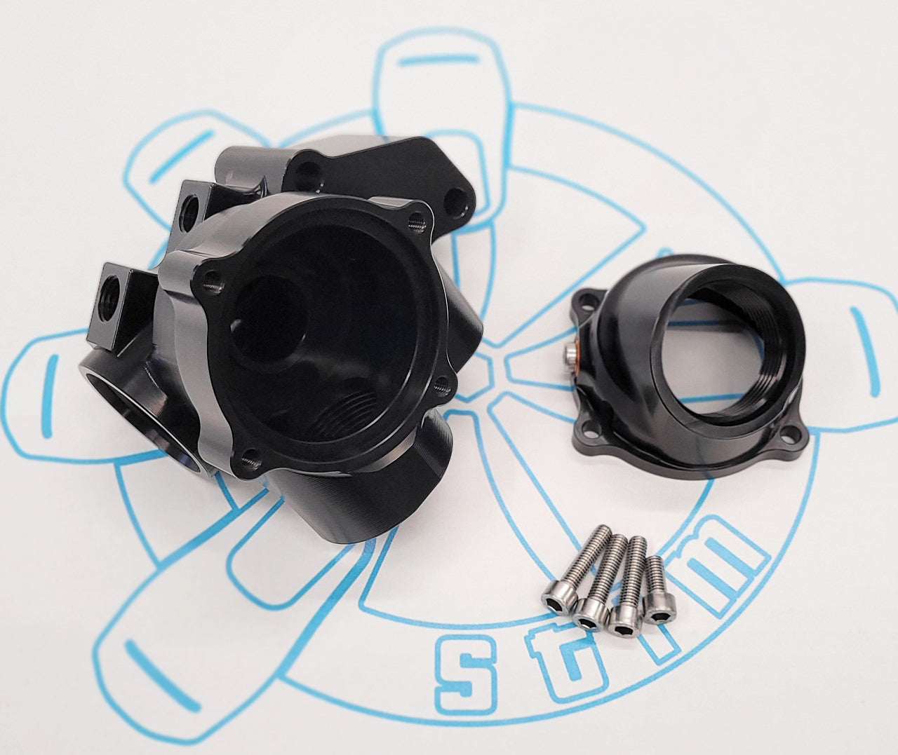 M20 Billet Thermostat Housing (-20 ORB)