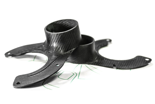 E30 Carbon Brake Duct Backing Plate Kit