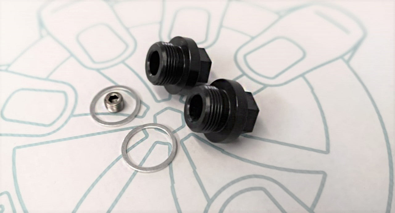 External Hex Differential Plug Set (E30 Style – M22 X 1.5)