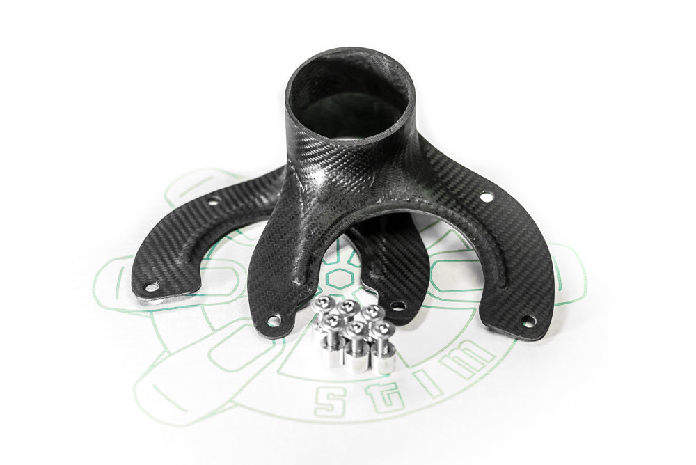 E30 Carbon Brake Duct Backing Plate Kit