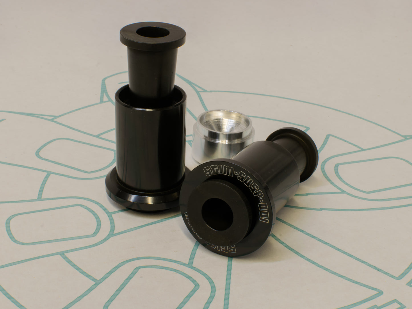 E30 (Z3/E36TI/E21) Rear Trailing Arm Spherical Bearing Set
