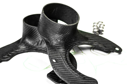 E30 Carbon Brake Duct Backing Plate Kit