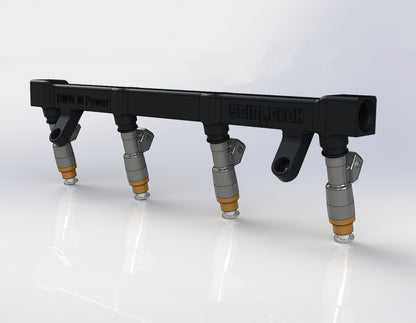 BMW S14 Billet Fuel Rail (-8)