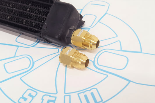 E30 Oil Cooler Adapter Set