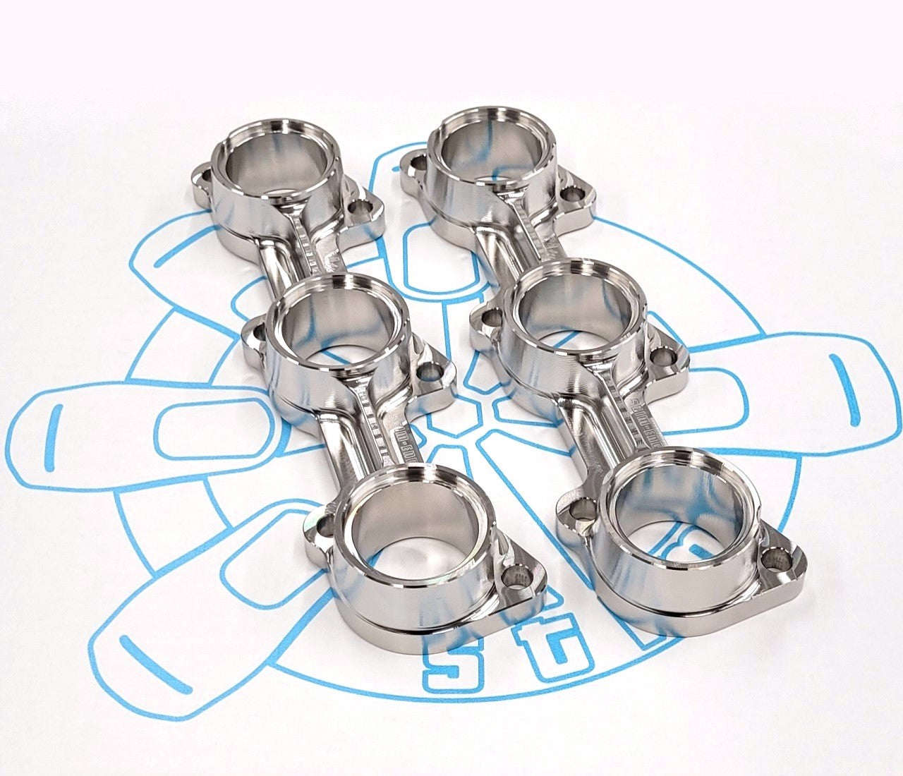 M20 Exhaust Manifold Flange (Pair)