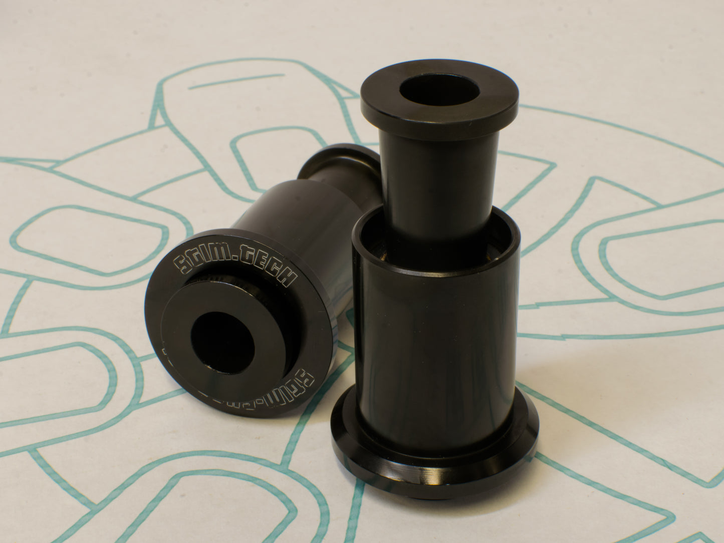 E30 (Z3/E36TI/E21) Rear Trailing Arm Spherical Bearing Set