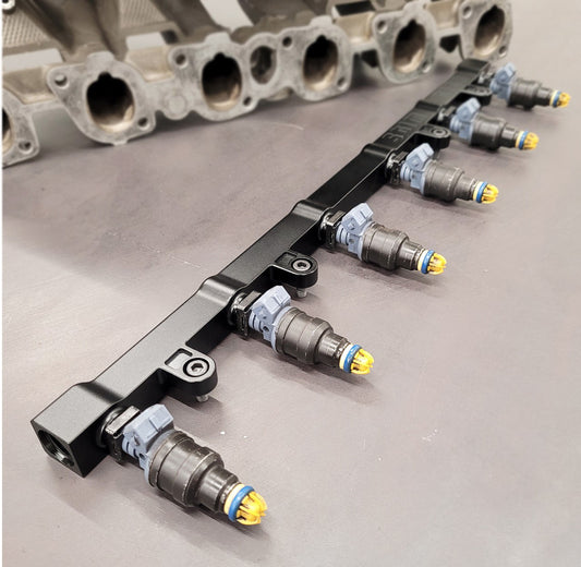 BMW M20 Billet Fuel Rail (-8)
