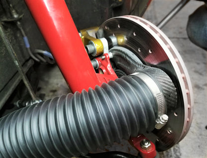 E30 Carbon Brake Duct Backing Plate Kit