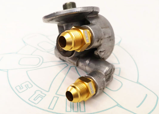 bmw e30 oil fittings