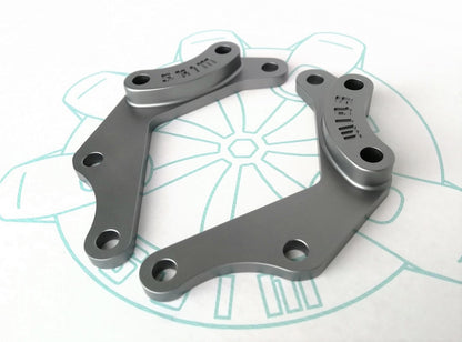 E30 Secondary Caliper Mount Kit (OE Caliper Style)