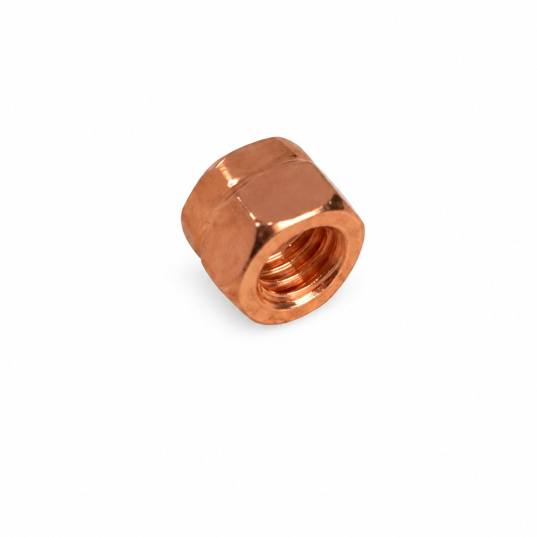 m8 x 1.25 copper nut