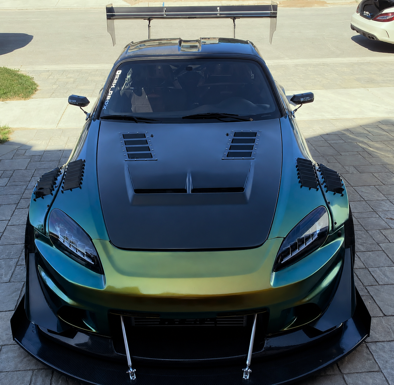 honda s2000 hood vents