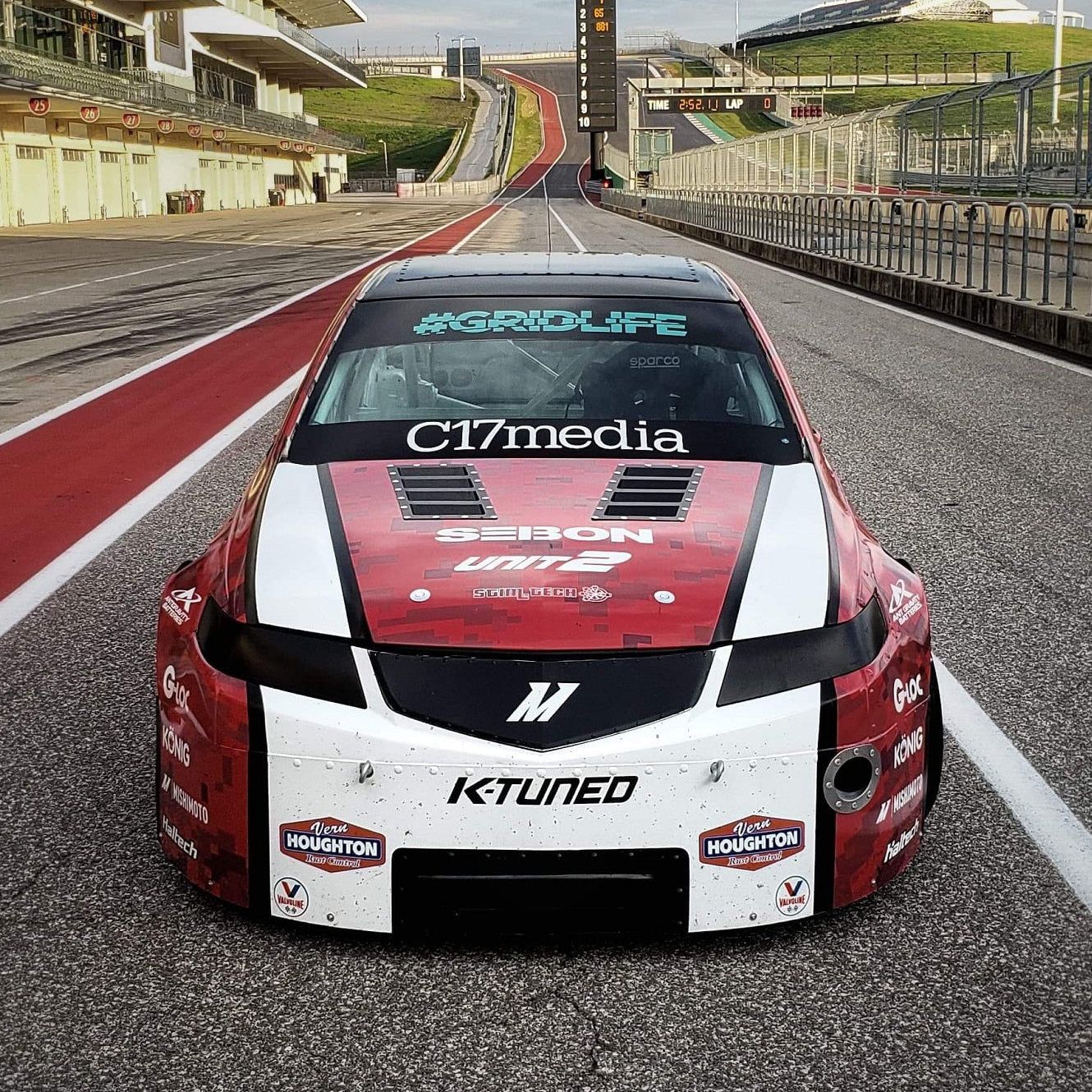 honda race car hood vents