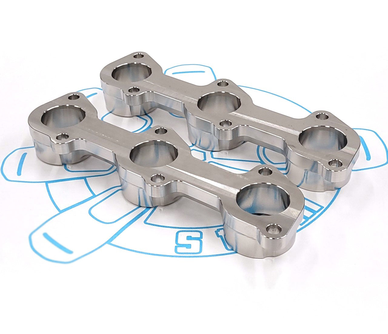 M20 Exhaust Manifold Flange (Pair)