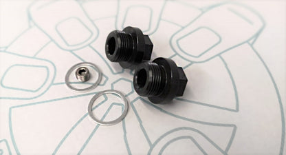 External Hex Differential Plug Set (E30 Style – M22 X 1.5)