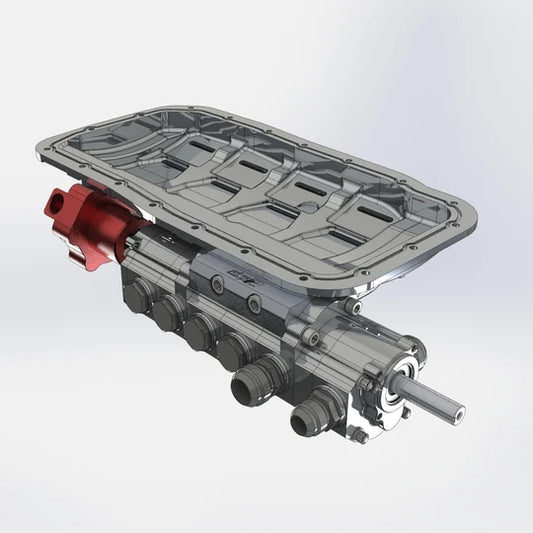 Unit 2 Fabrication B Series 6 Stage Dry sump kit