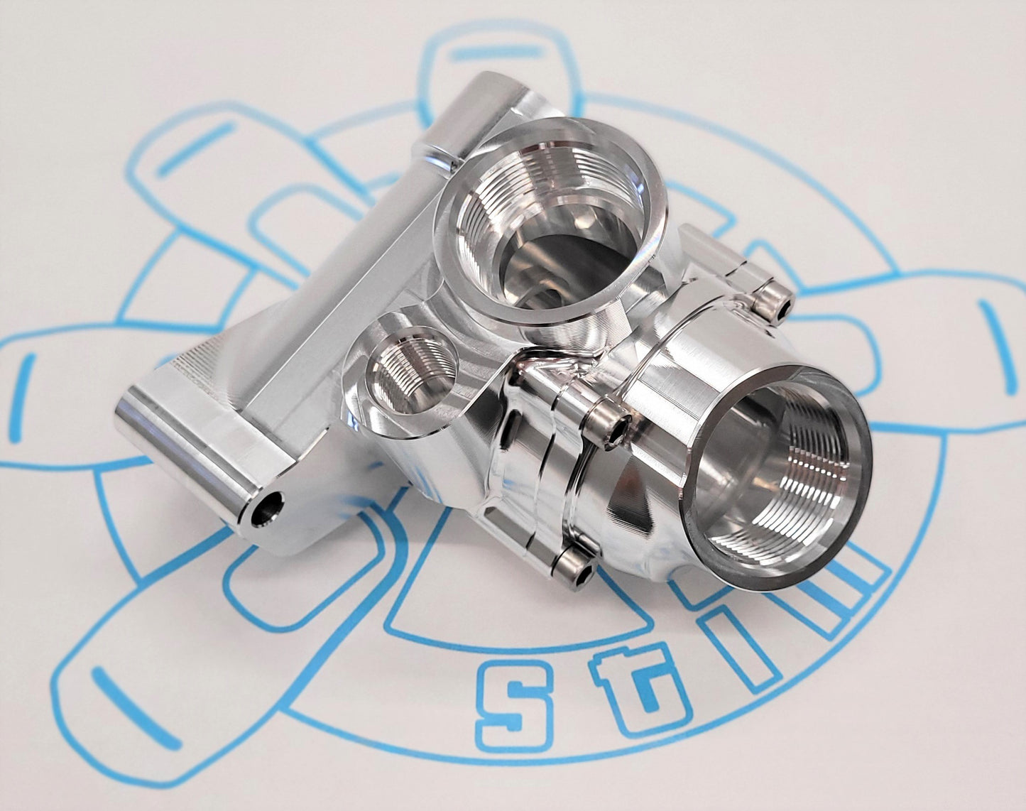 M20 Billet Thermostat Housing (-20 ORB)
