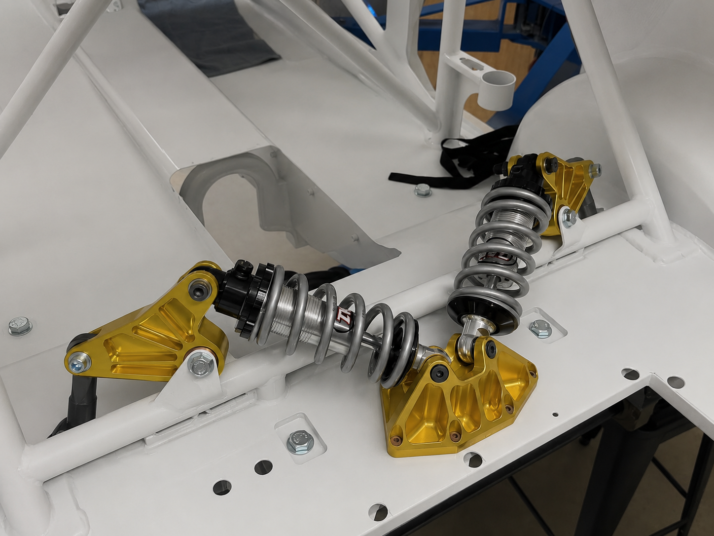 Billet suspension components installed